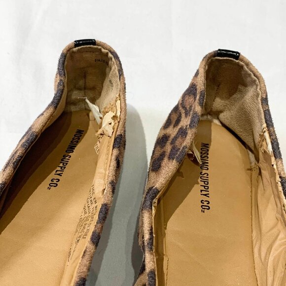 Mossimo Supply Co Leopard Print Ballet Flats Women's Size 11 - Picture 11 of 12